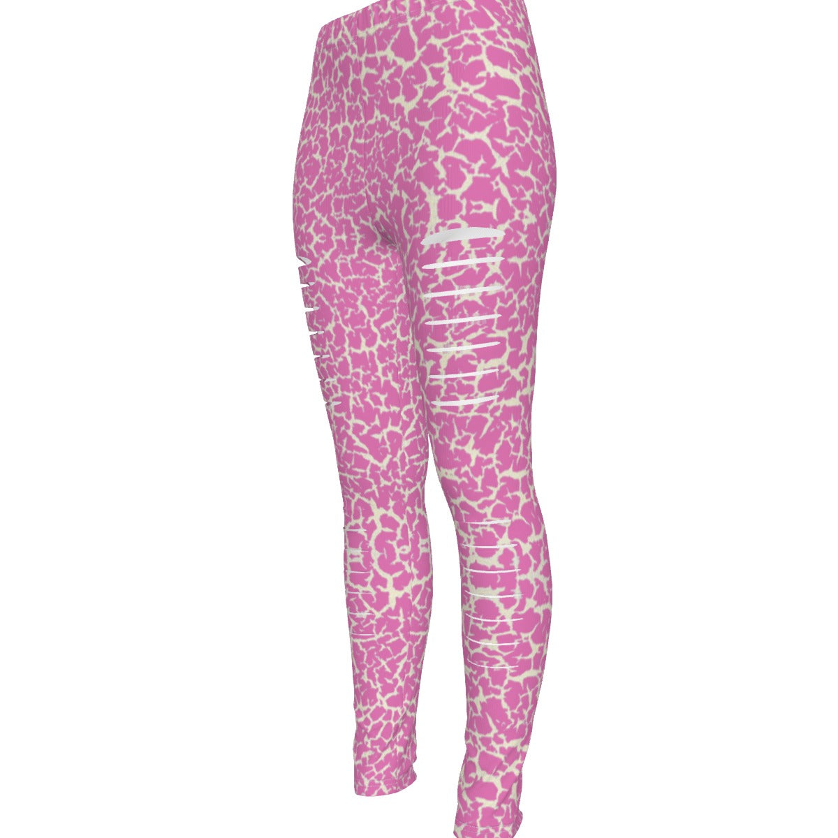 kokorepublic Print Women's Ripped Leggings