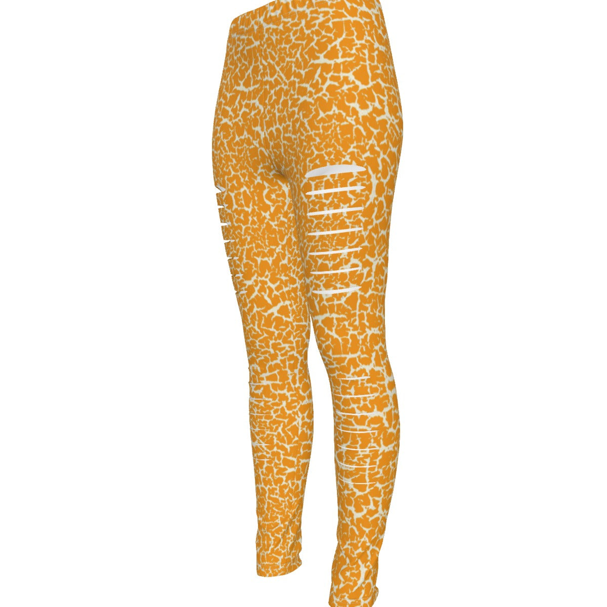 kokorepublic Print Women's Ripped Leggings