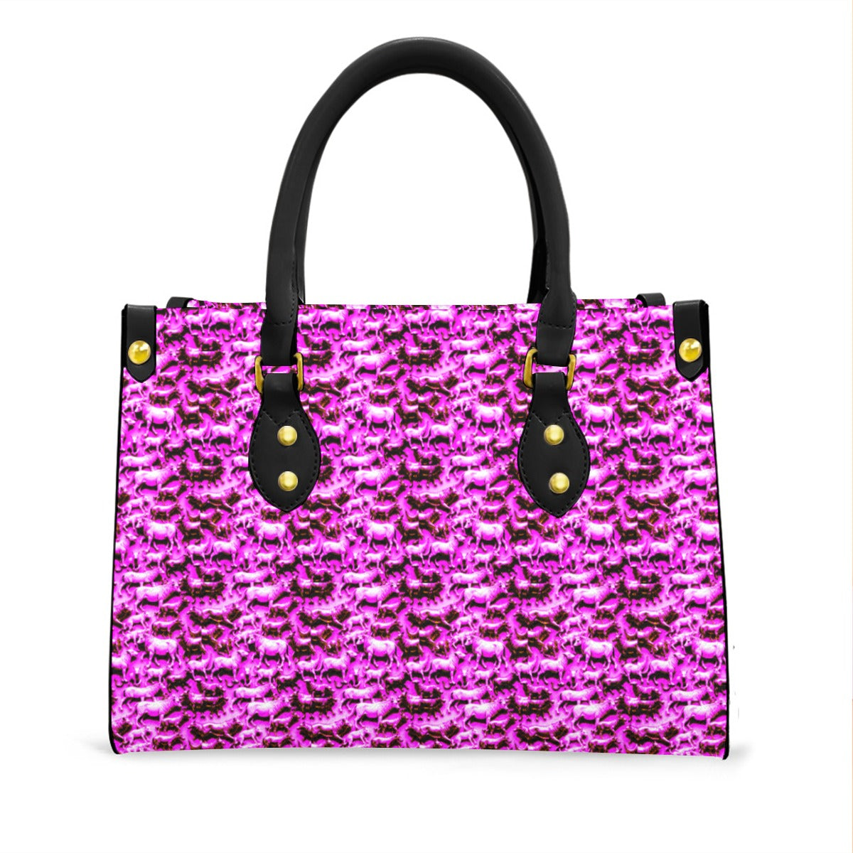 kokorepublic Women's Tote Bag With Black Handle