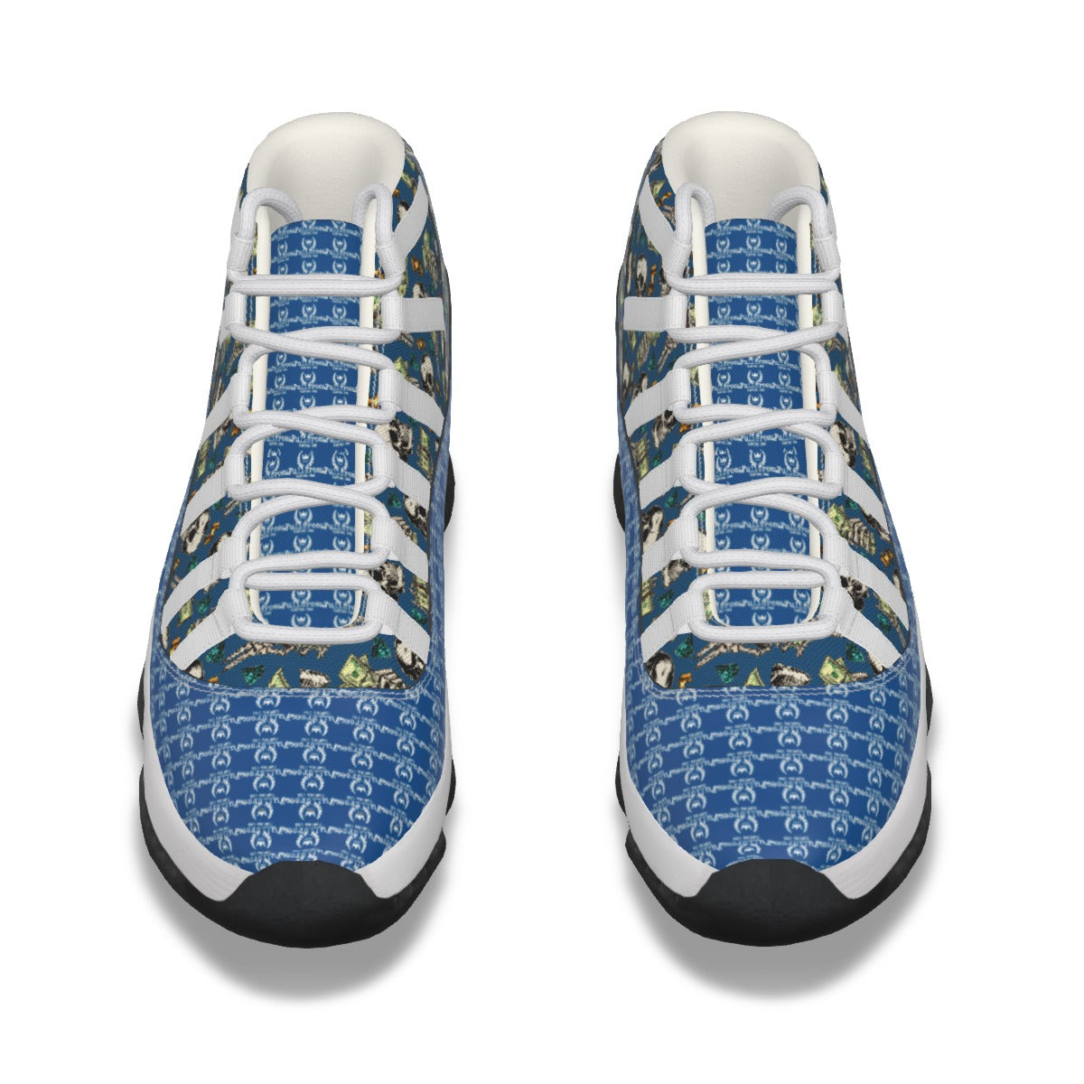 kokorepublic Men's High Top Basketball Shoes