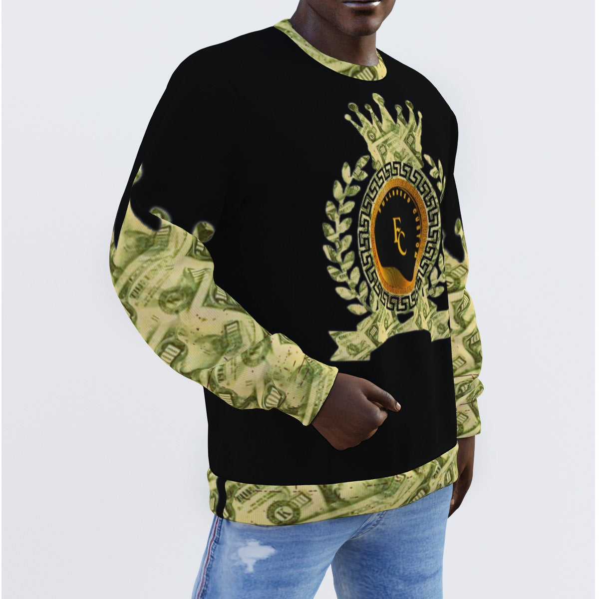 Kokorepublic  Print Men's Sweater