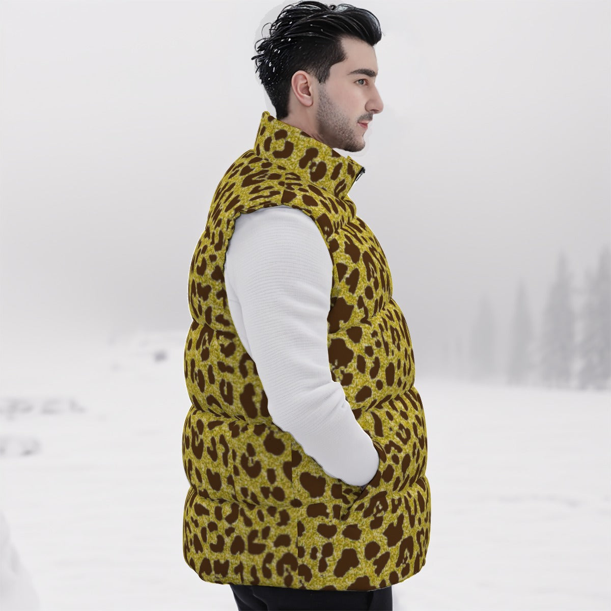 Kokorepublic  Print Unisex Down Vest