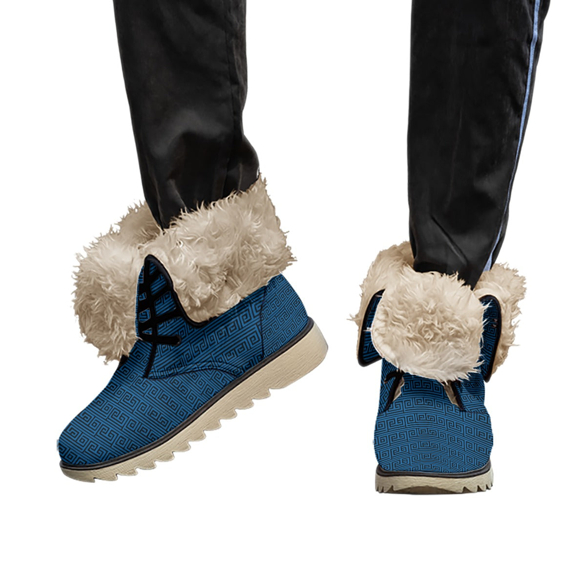 kokorepublic Print Women's Plush Boots