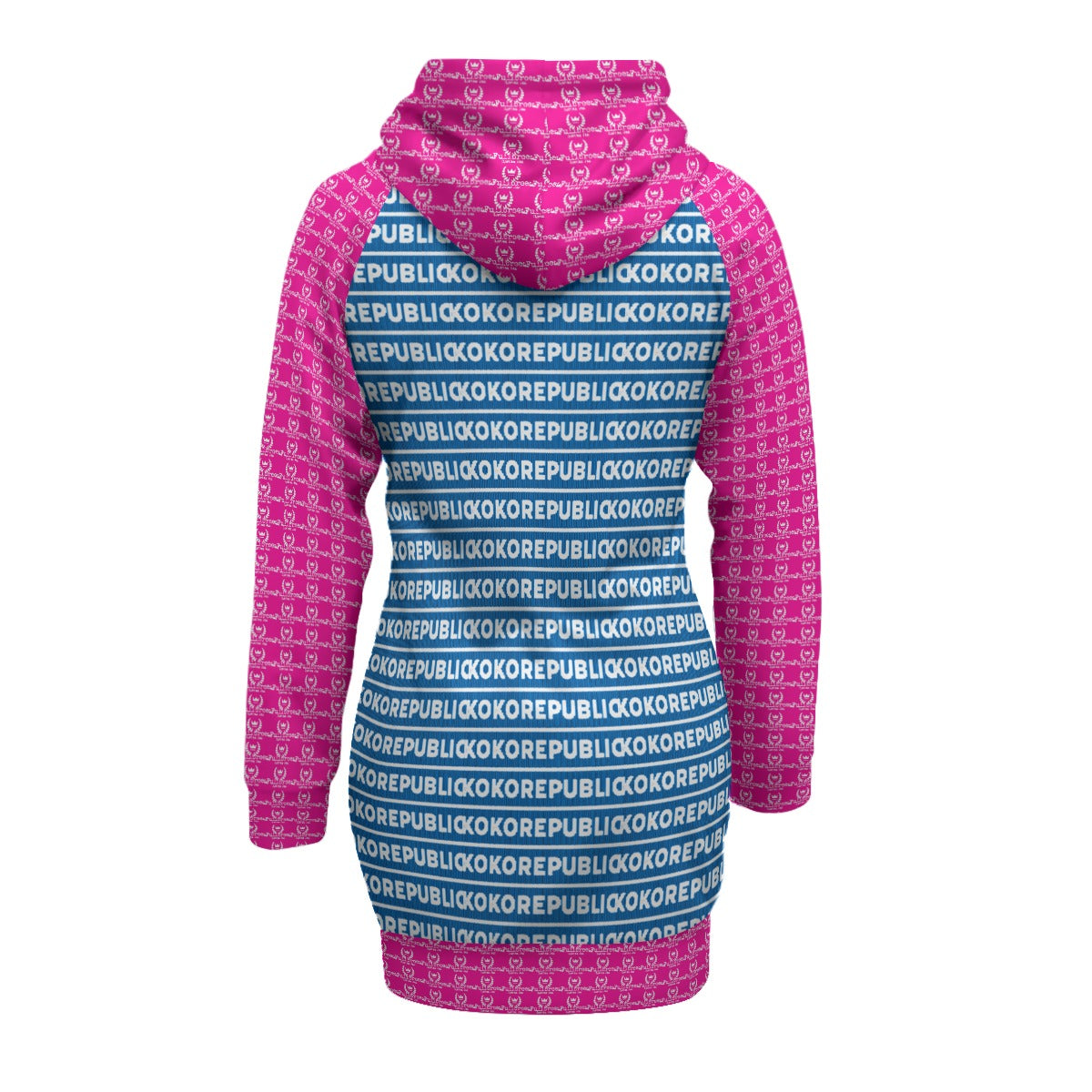 kokorepublic Print Women's Pullover Hoodie With Raglan Sleeve