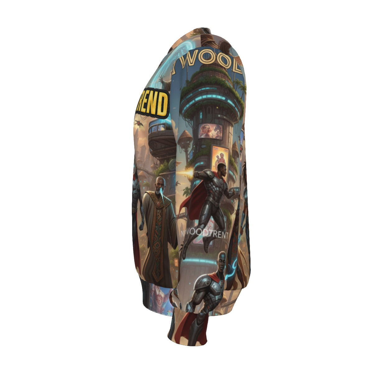 Nollywoodtrend Print Unisex Bomber Jacket