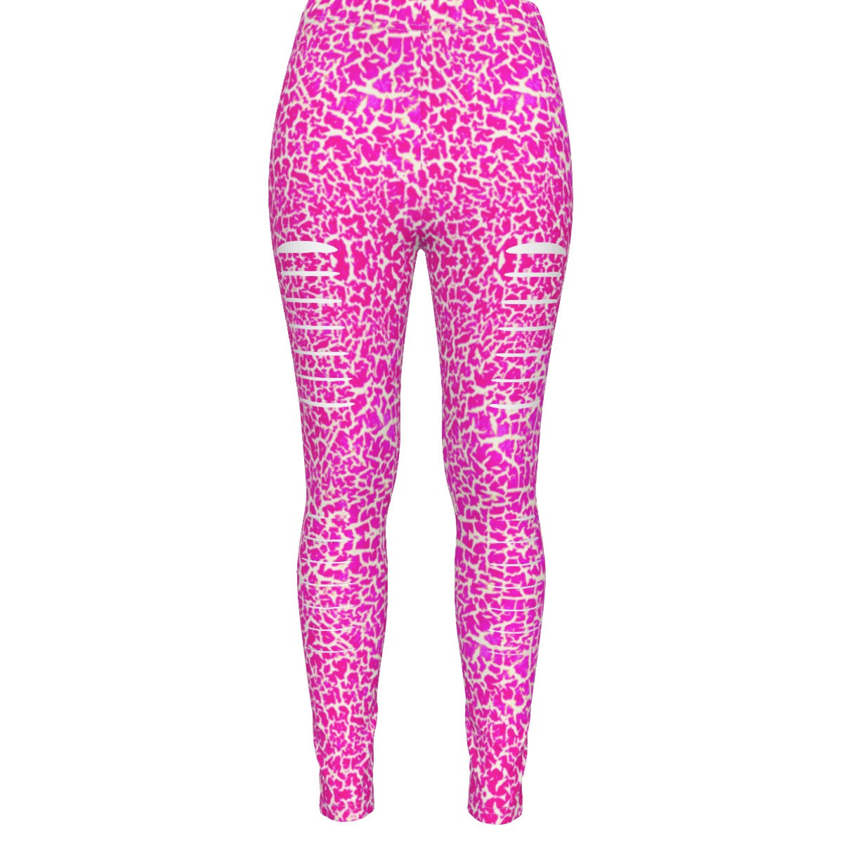 kokorepublic Print Women's Ripped Leggings