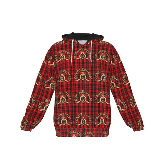 kokorepublic Print Zip Up Hoodie With Pocket