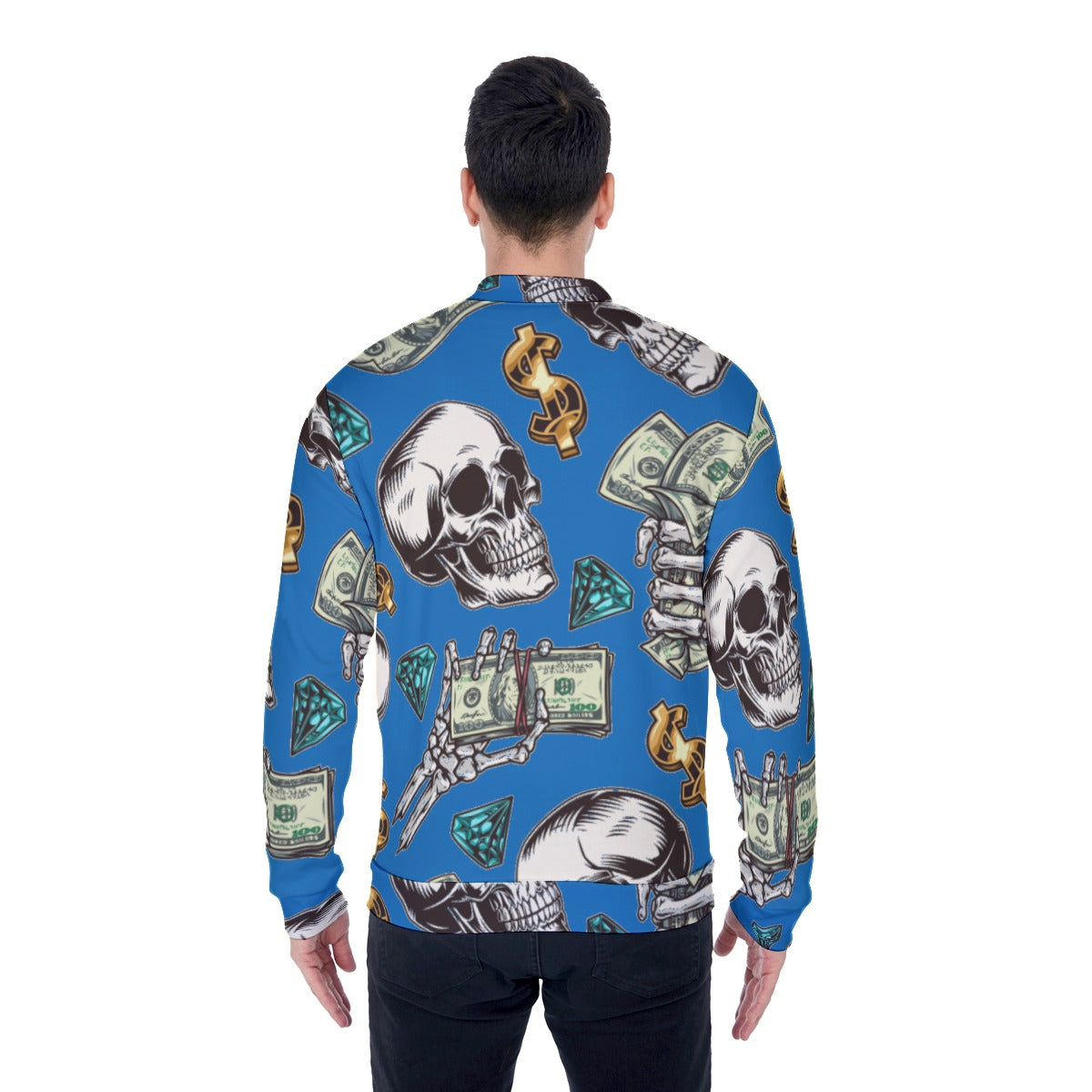 kokorepublic Print Men's Baseball Jacket