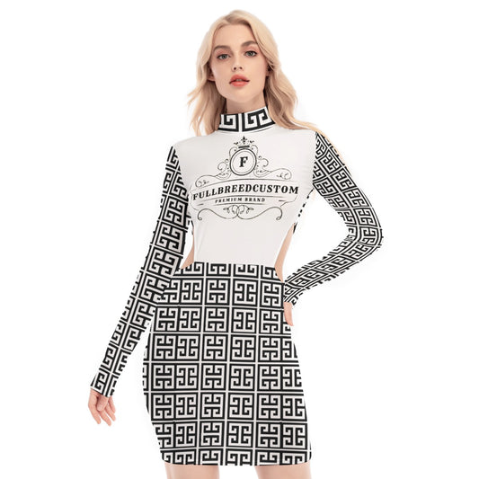 kokorepublic Print Women's Waist Hollow Hip Dress