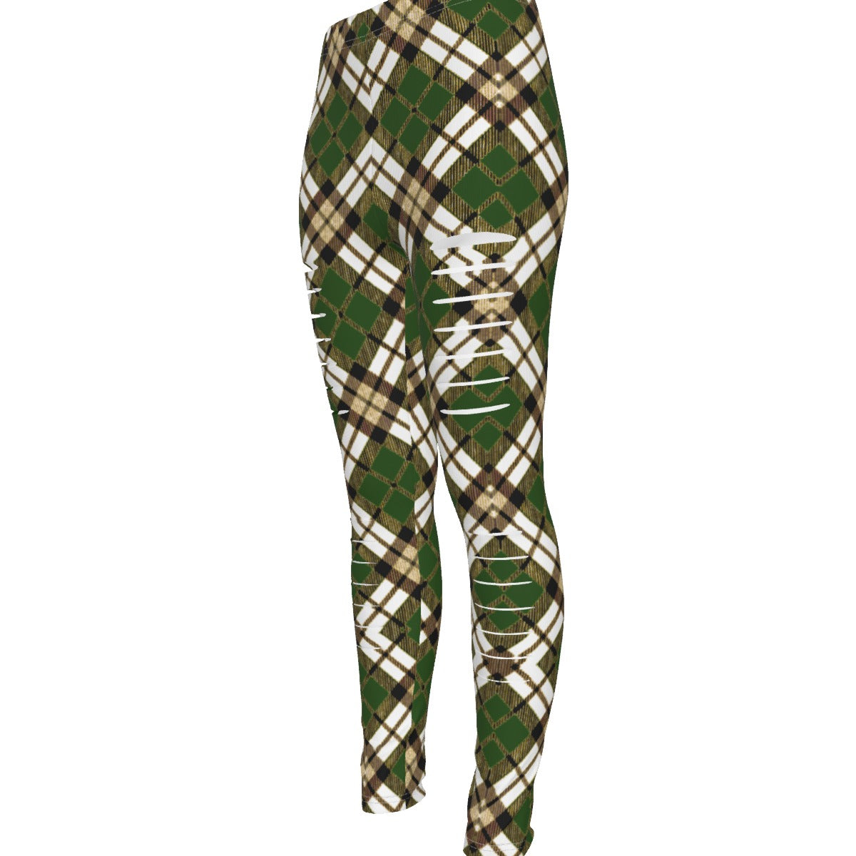 FullbreedCustom  Print Women's Ripped Leggings