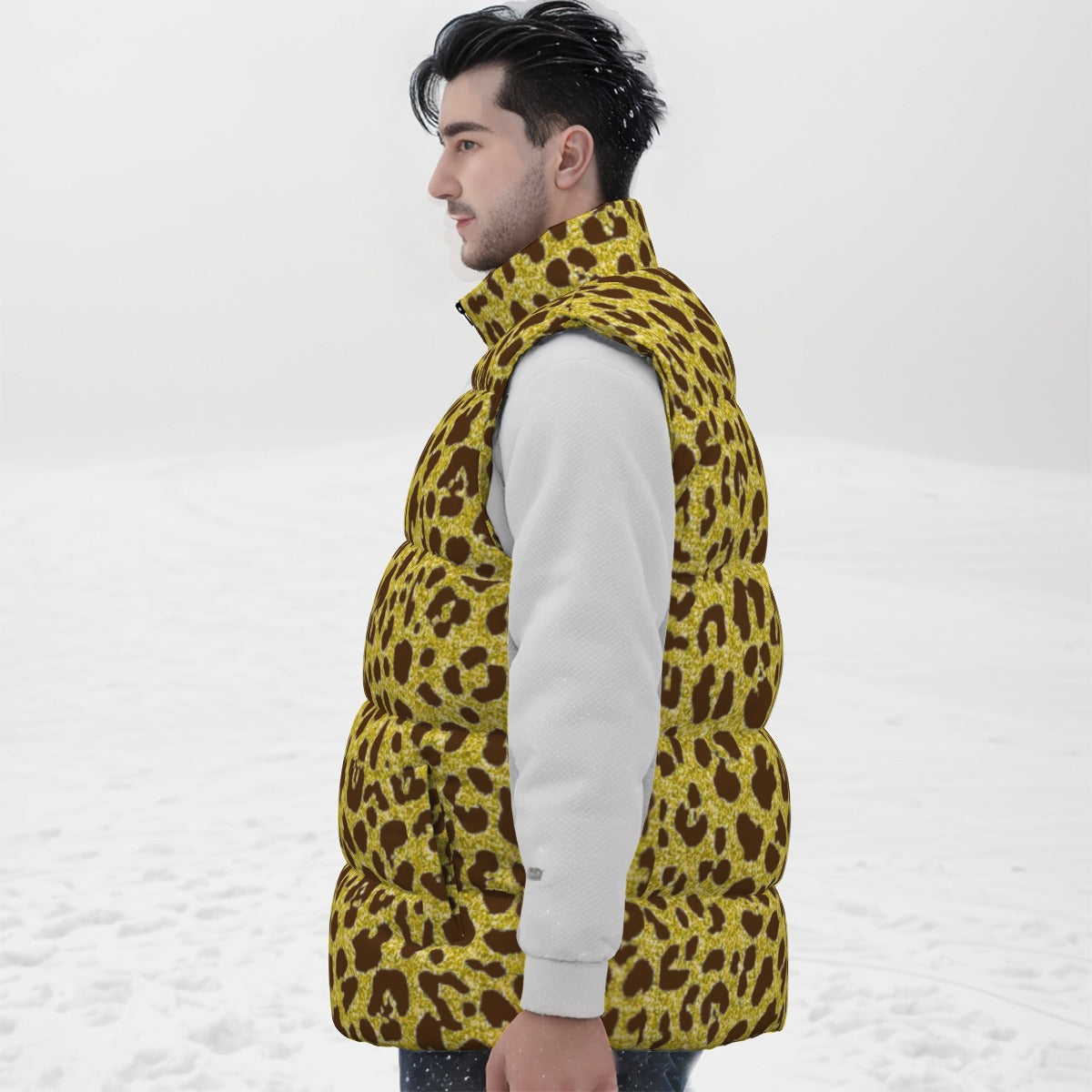 Kokorepublic  Print Unisex Down Vest