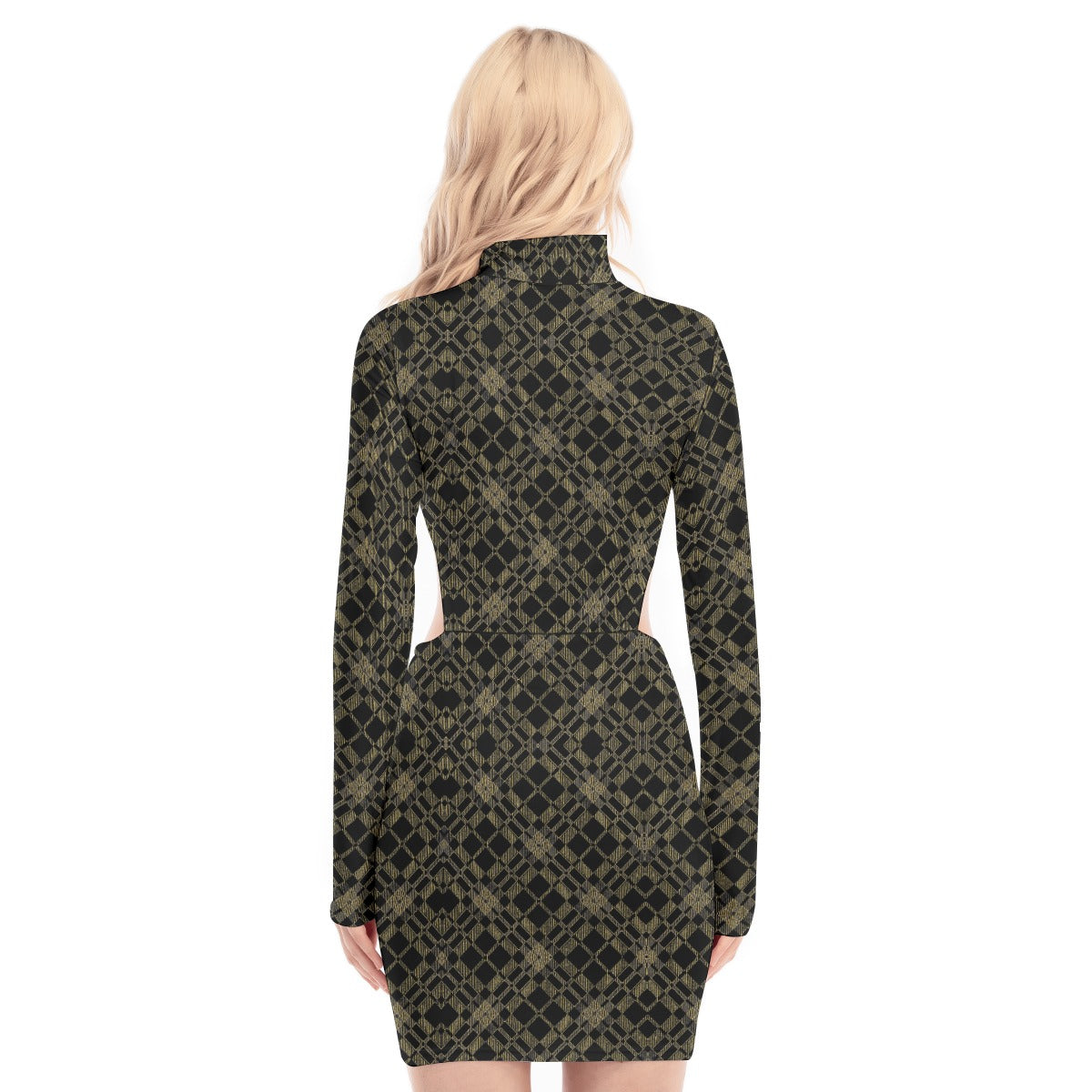 kokorepublic Print Women's Waist Hollow Hip Dress
