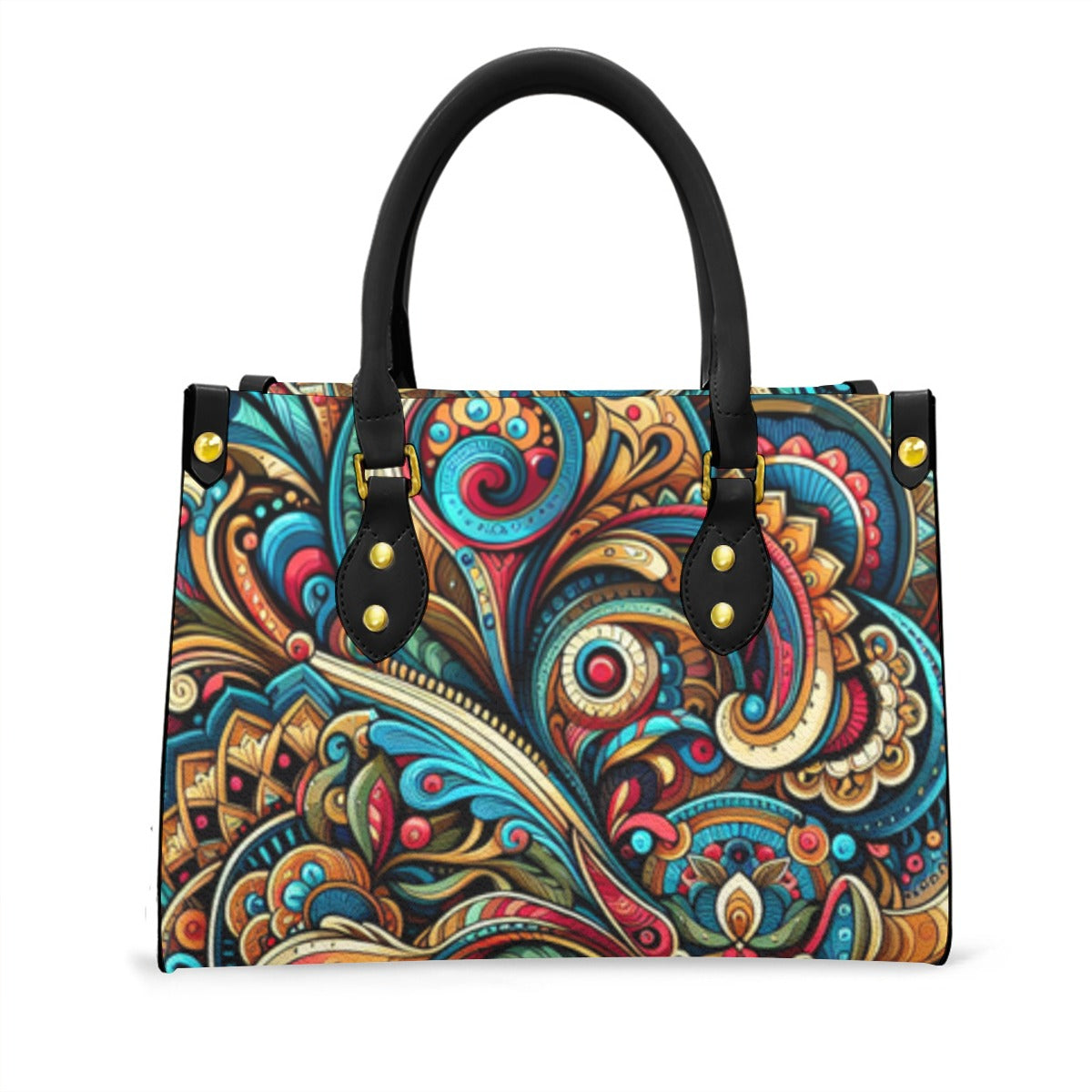 kokorepublic Women's Tote Bag With Black Handle