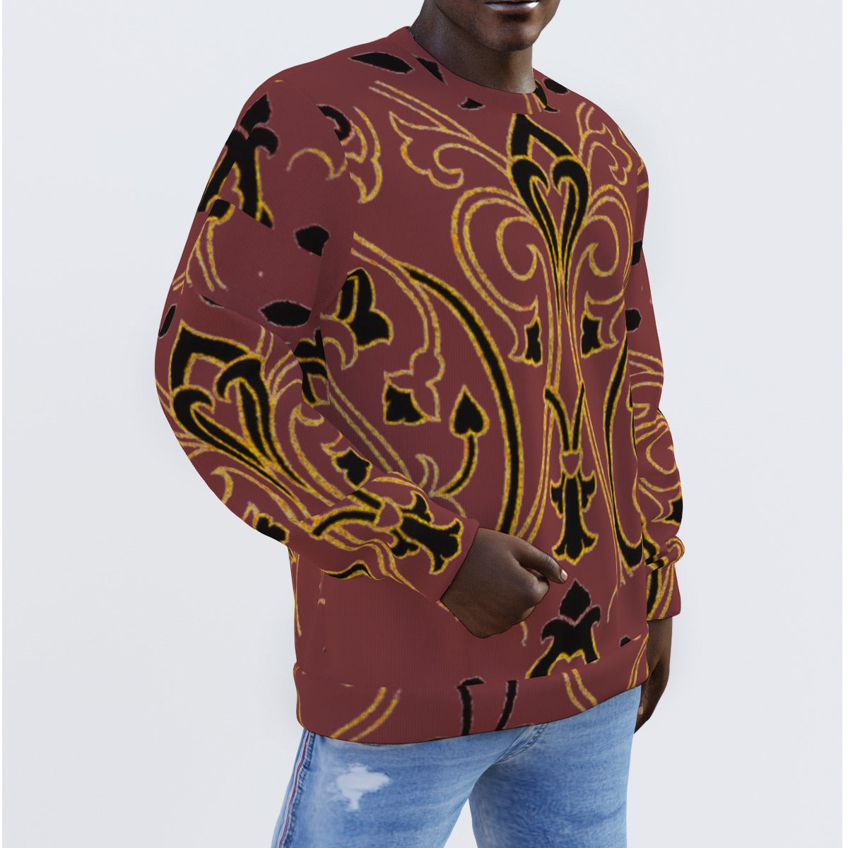 kokorepublic Print Men's Sweater