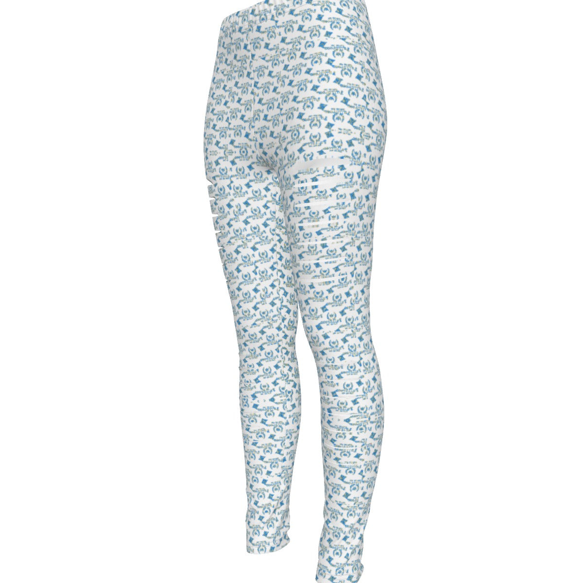 kokorepublic Print Women's Ripped Leggings