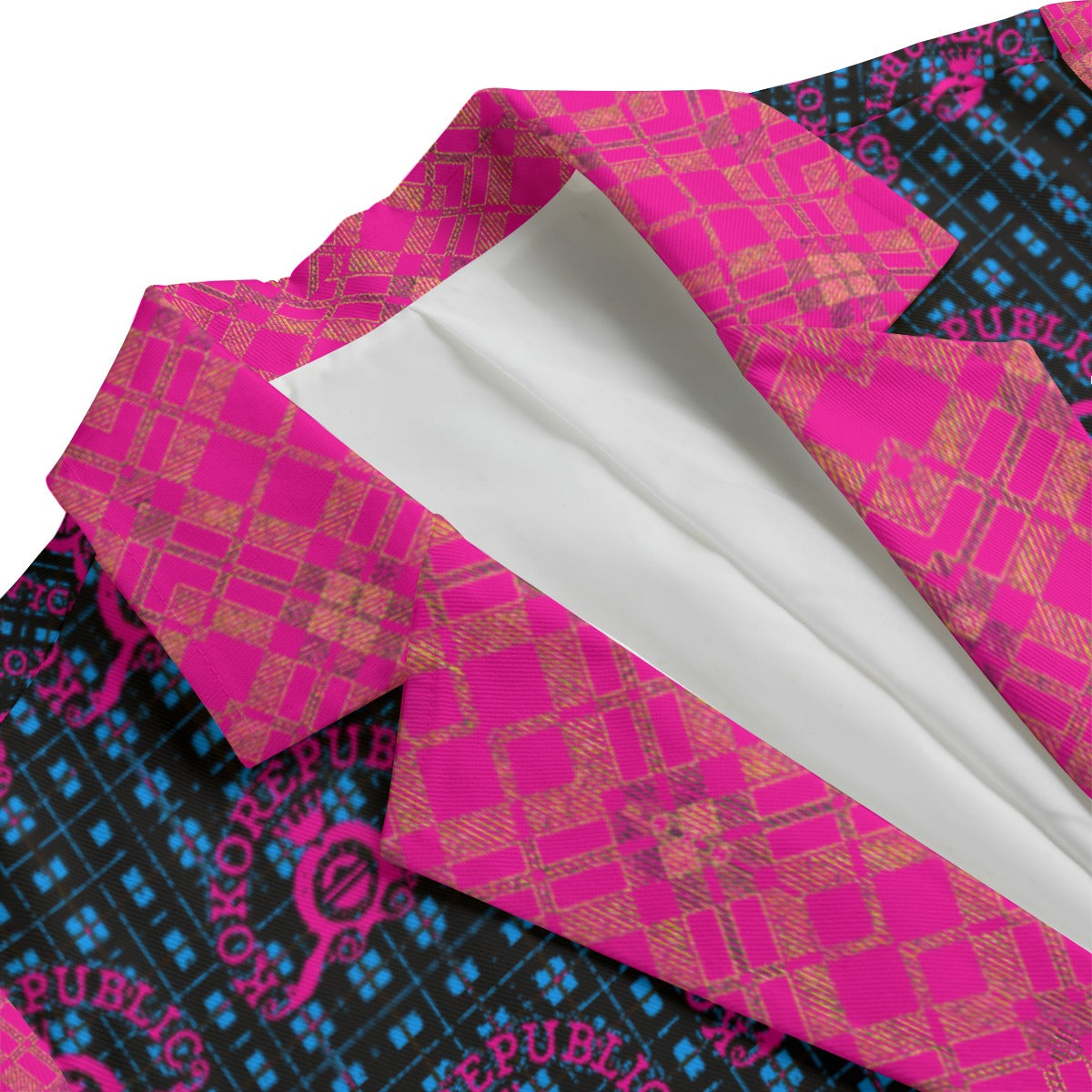 kokorepublic Print Women's Leisure Blazer | 245GSM Cotton