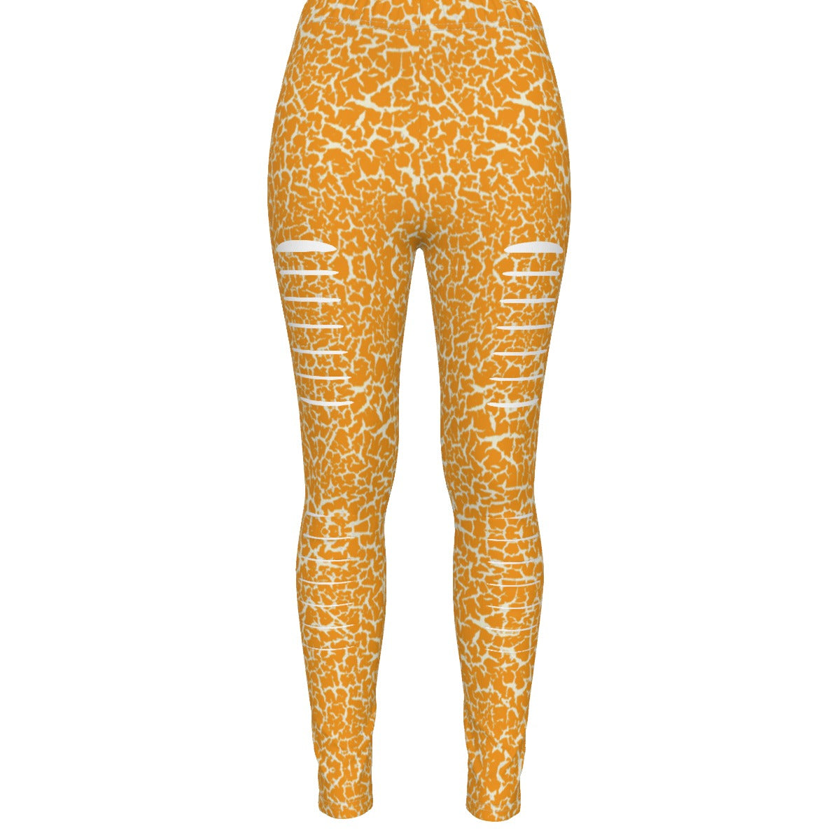 kokorepublic Print Women's Ripped Leggings