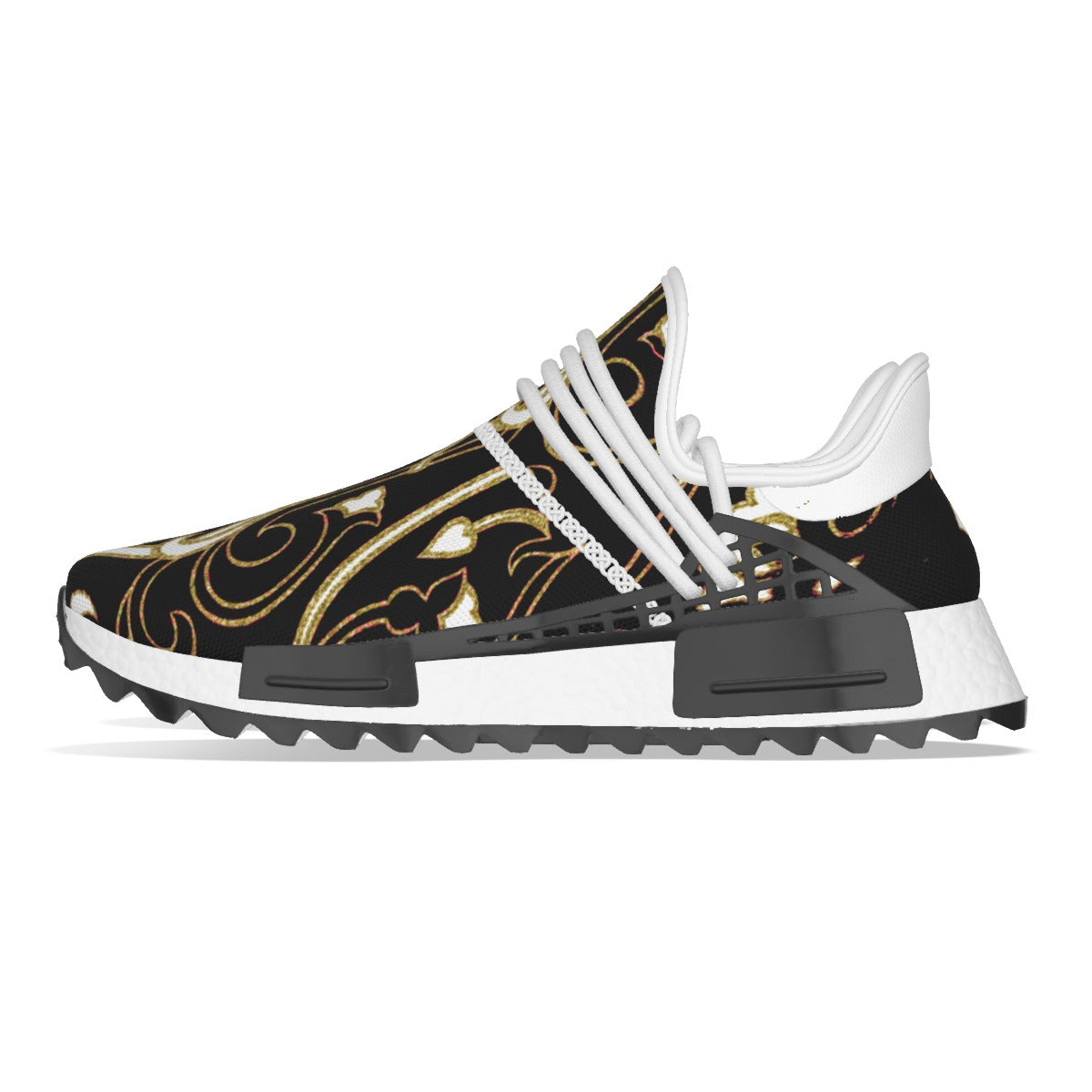 All-Over Print Men's Mesh Sneakers