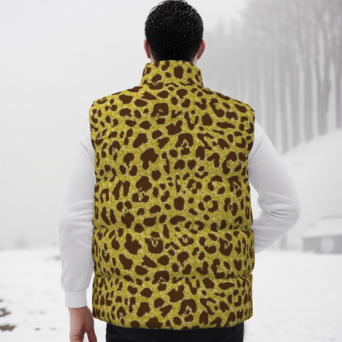 Kokorepublic  Print Unisex Down Vest