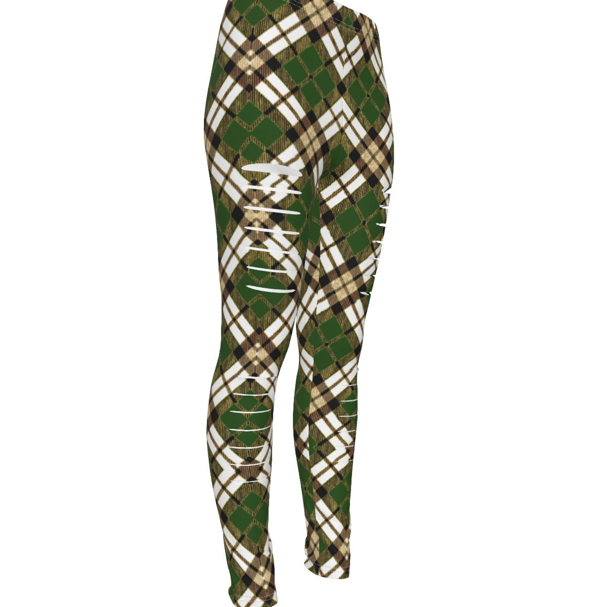 FullbreedCustom  Print Women's Ripped Leggings