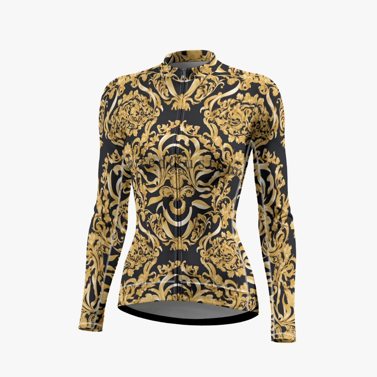 FullbreedCustom i Print Raglan Women's Cycling Jersey With Long-Sleeve