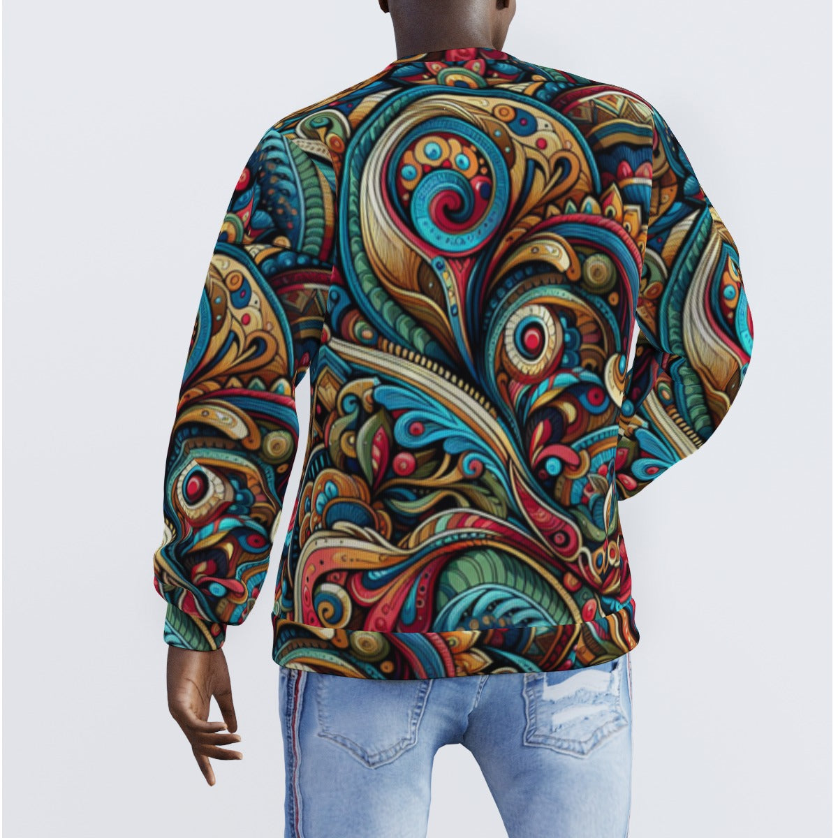kokorepublic Print Men's Sweater
