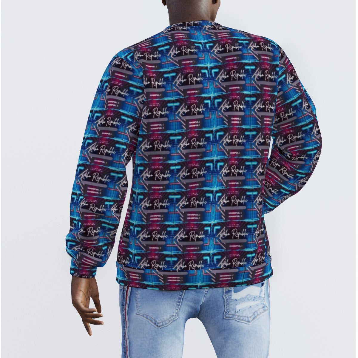 Kokorepublic  Print Men's Sweater