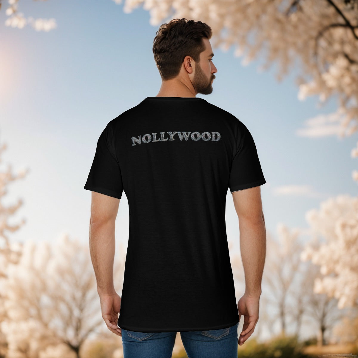 Nollywoodtrend Print Men's O-Neck T-Shirt