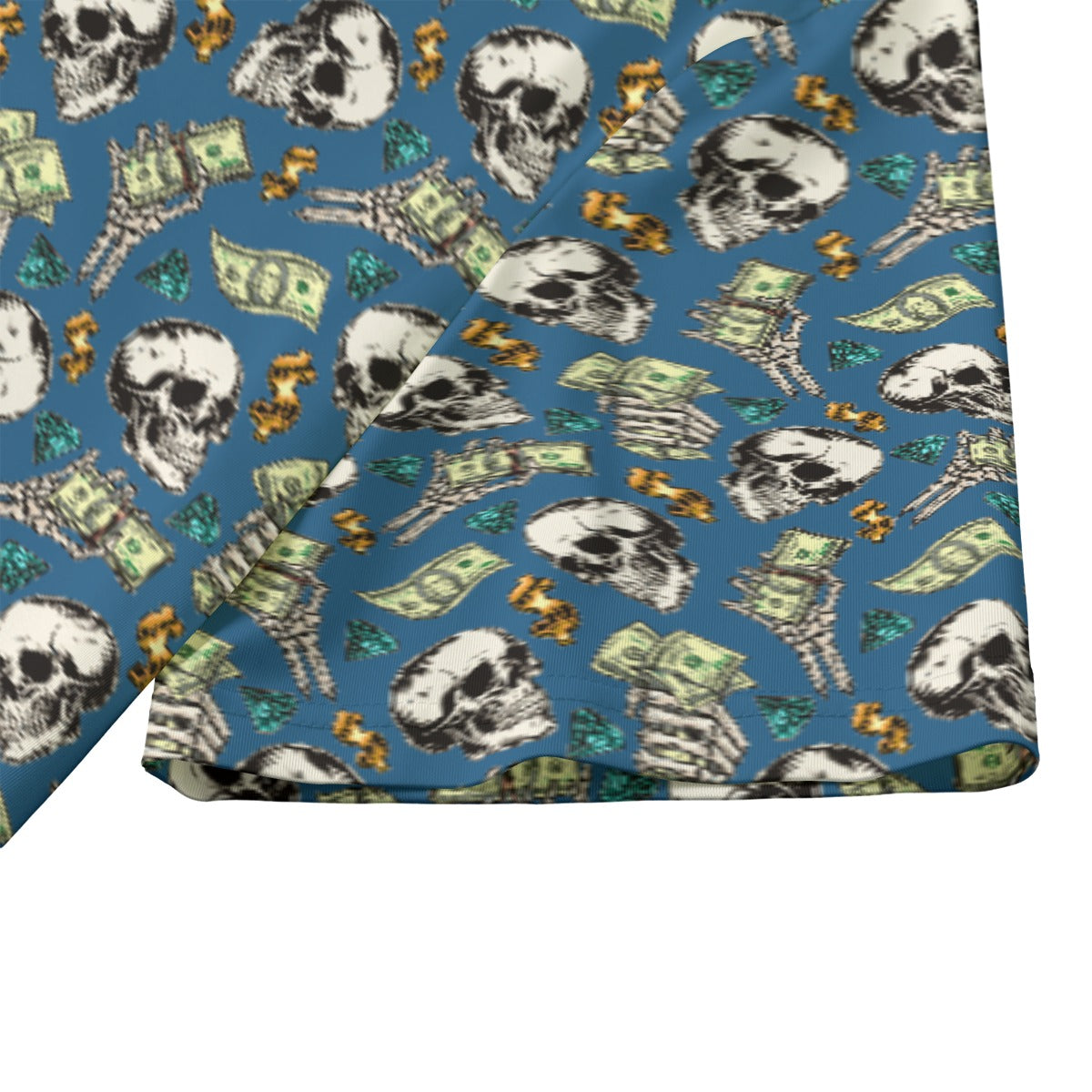 kokorepublic Print Men's Billiard Cloth With Black Zipper