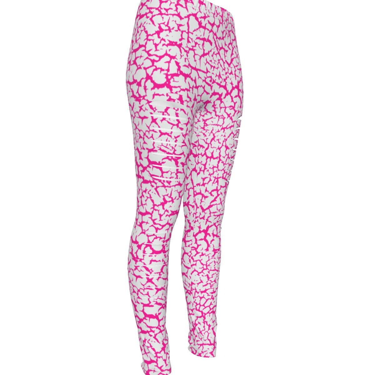 kokorepublic Print Women's Ripped Leggings