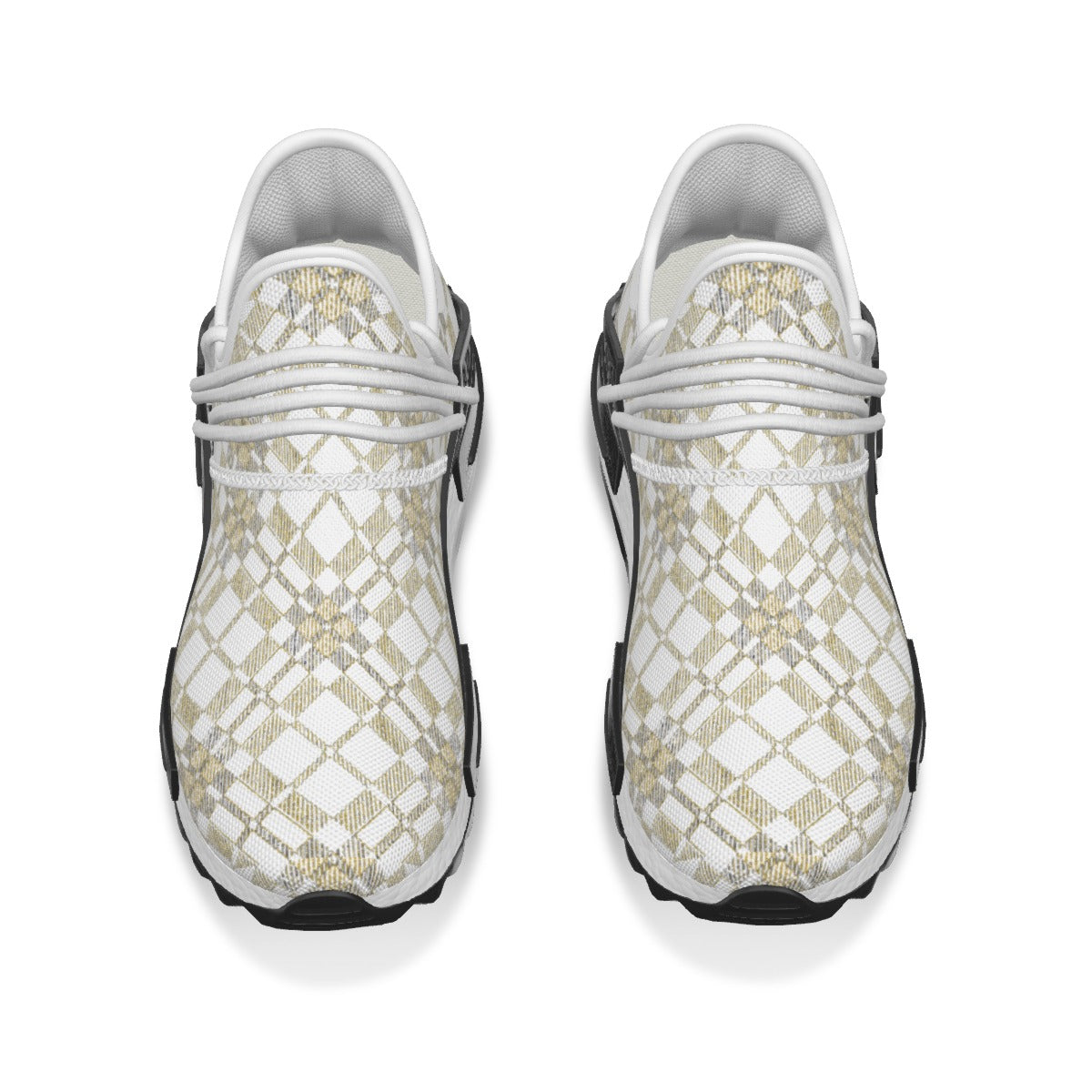 All-Over Print Men's Mesh Sneakers