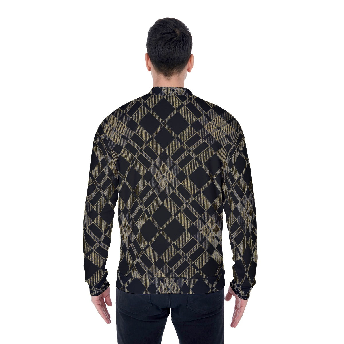 kokorepublic Print Men's Baseball Jacket