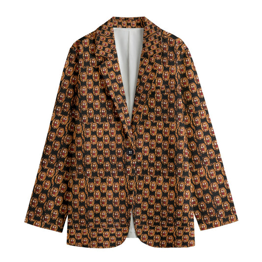 kokorepublic Print Women's Leisure Blazer
