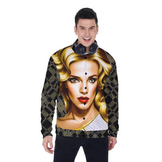 kokorepublic Print Men's Baseball Jacket