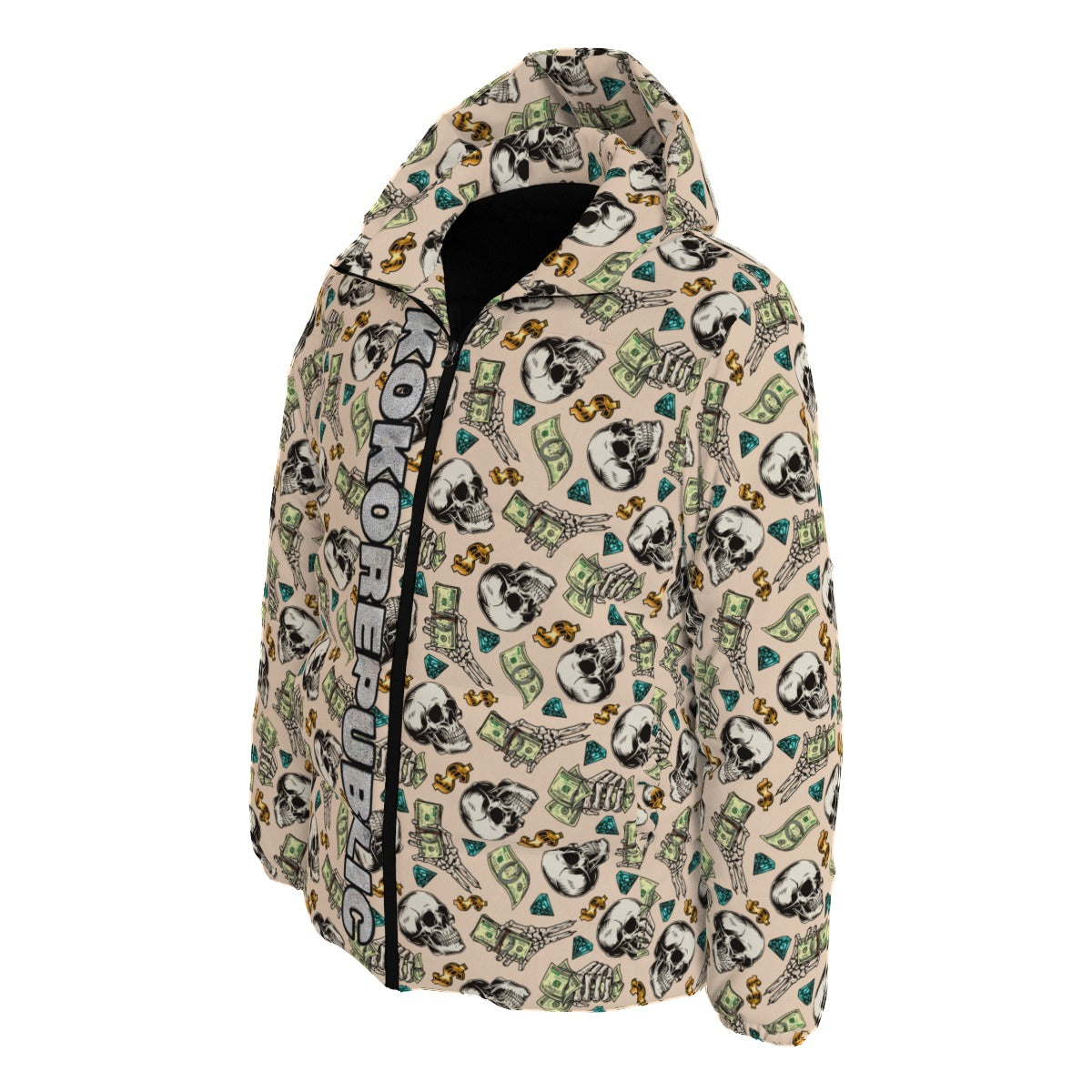 All-Over Print Unisex Down Jacket