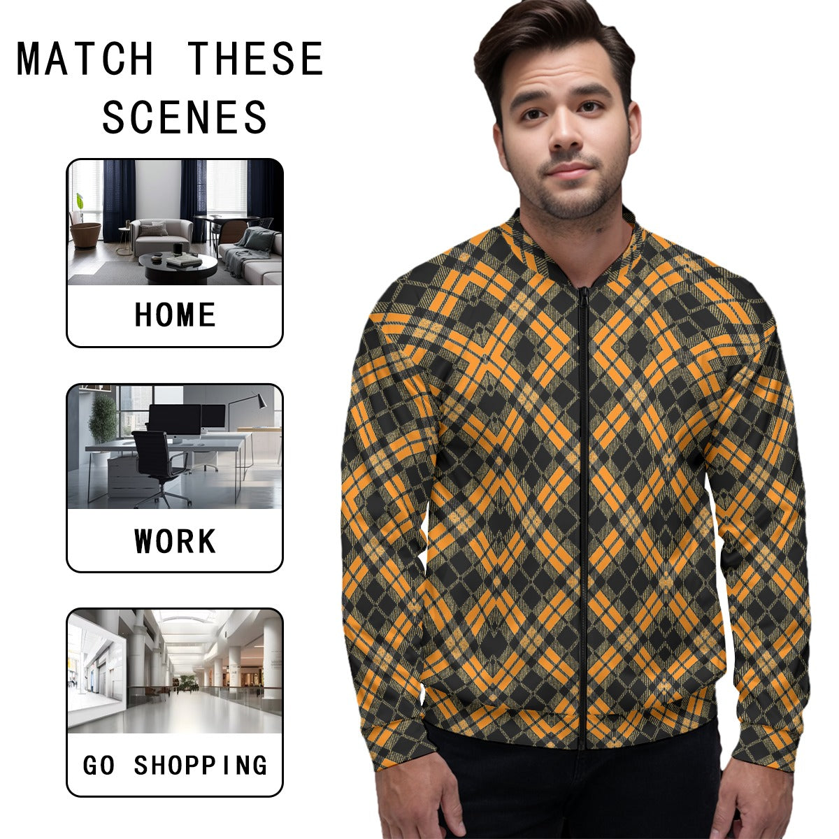 kokorepublic Unisex Bomber Jacket