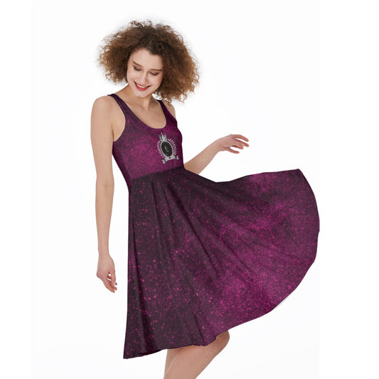 All-Over Print Women's Sleeveless Dress