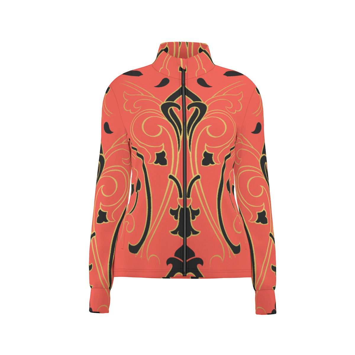 kokorepublic Print Women's Long Sleeve Thumbhole Jacket