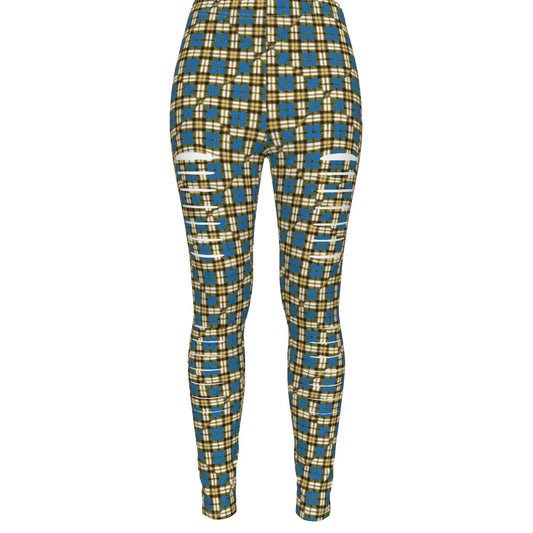 kokorepublic Print Women's Ripped Leggings