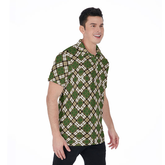 All-Over Print Men's Polo Shirt