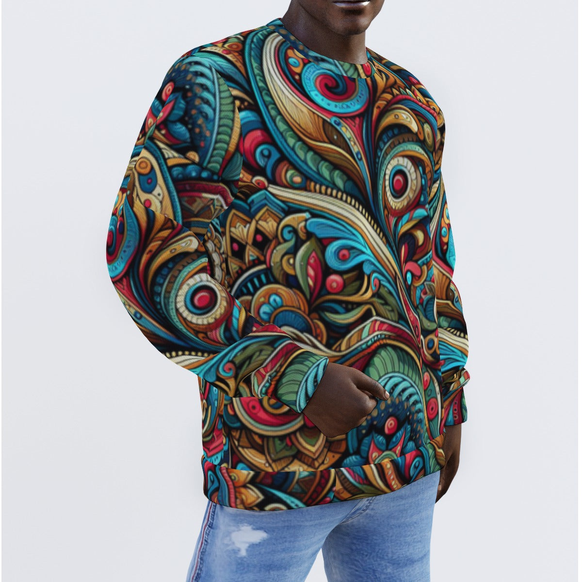kokorepublic Print Men's Sweater