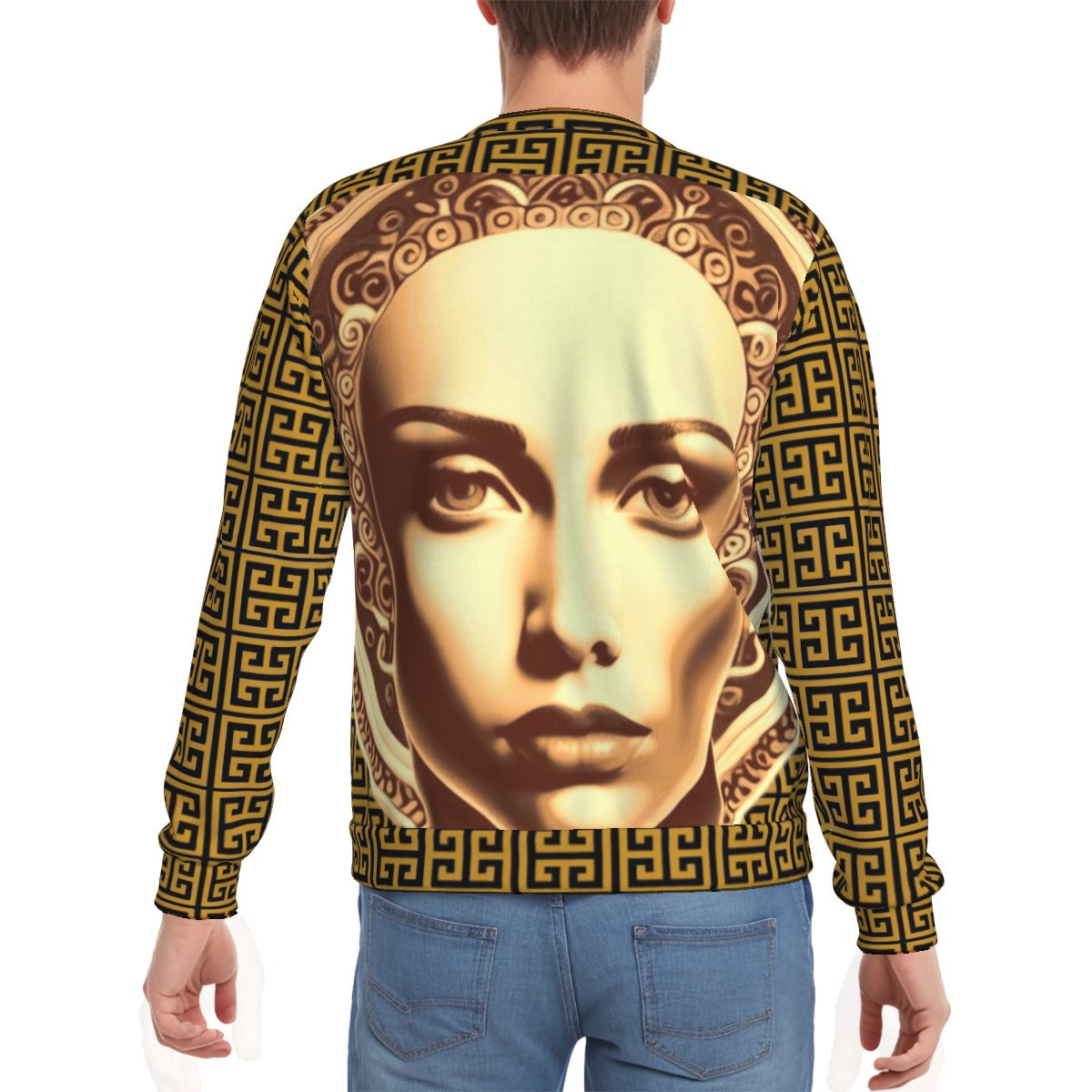 kokorepublic Print Men's Heavy Fleece Sweatshirt