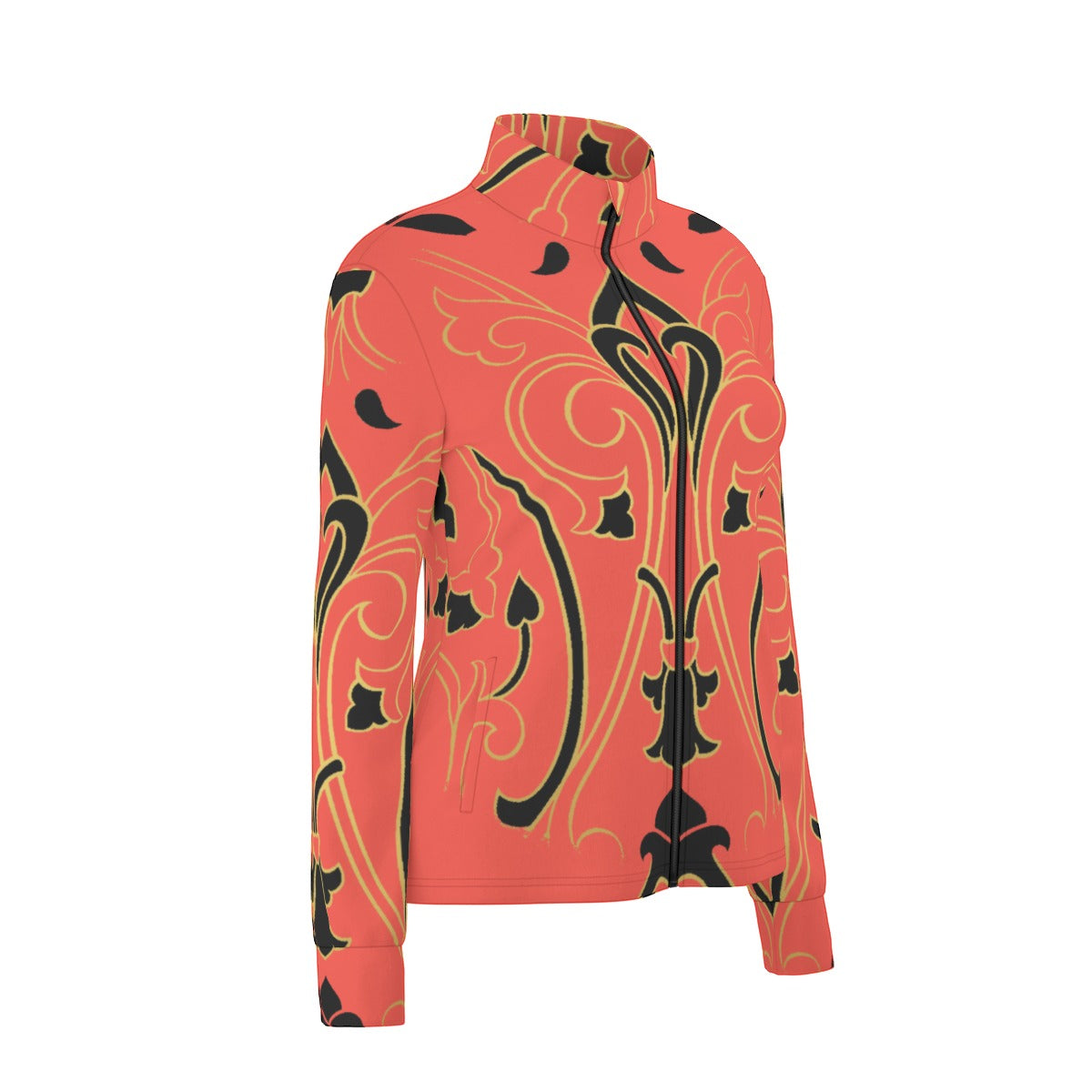 kokorepublic Print Women's Long Sleeve Thumbhole Jacket