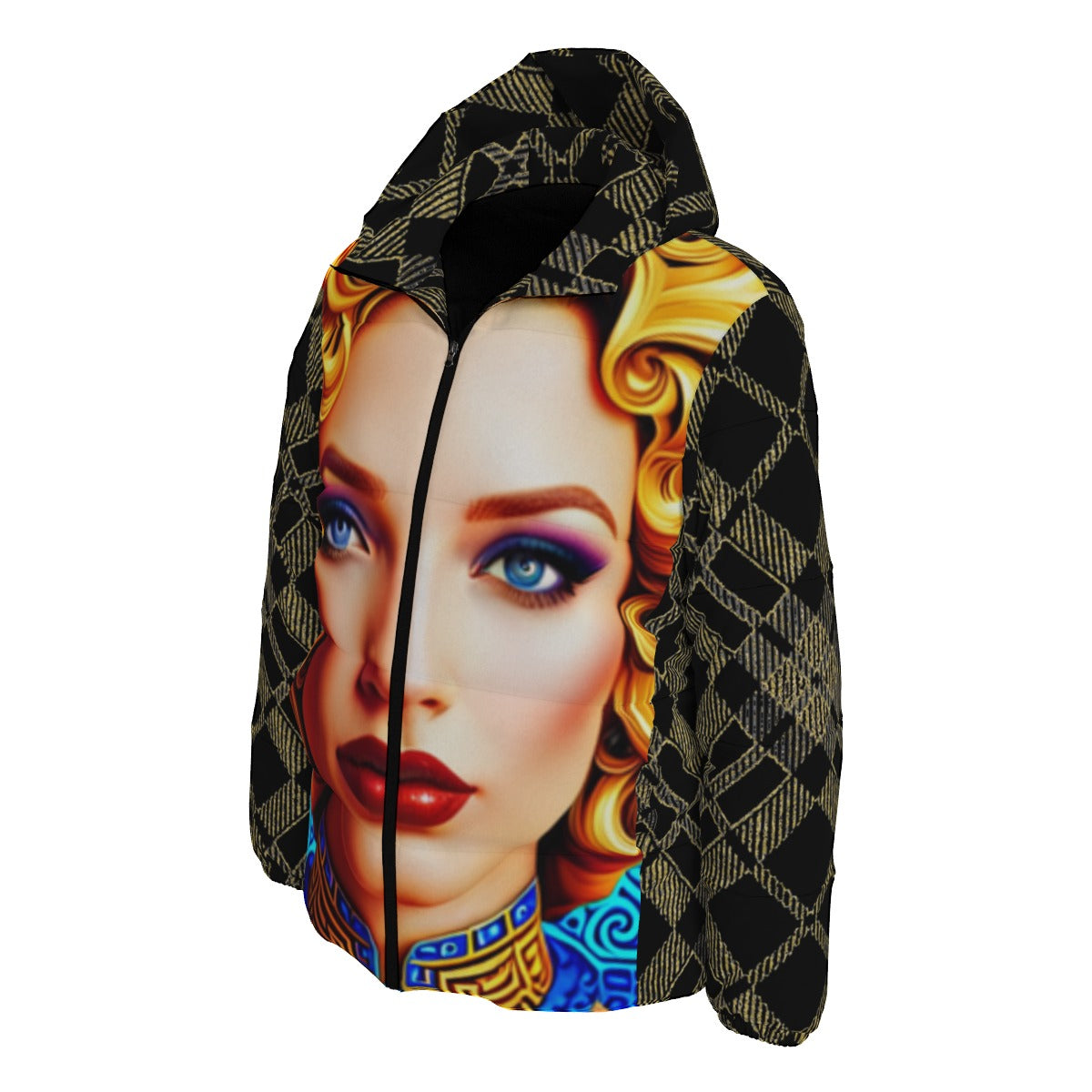 kokorepublic Print Unisex Down Jacket