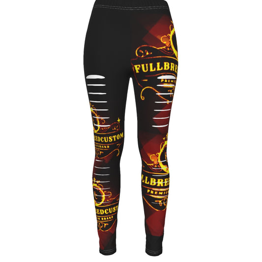 kokorepublic Print Women's Ripped Leggings