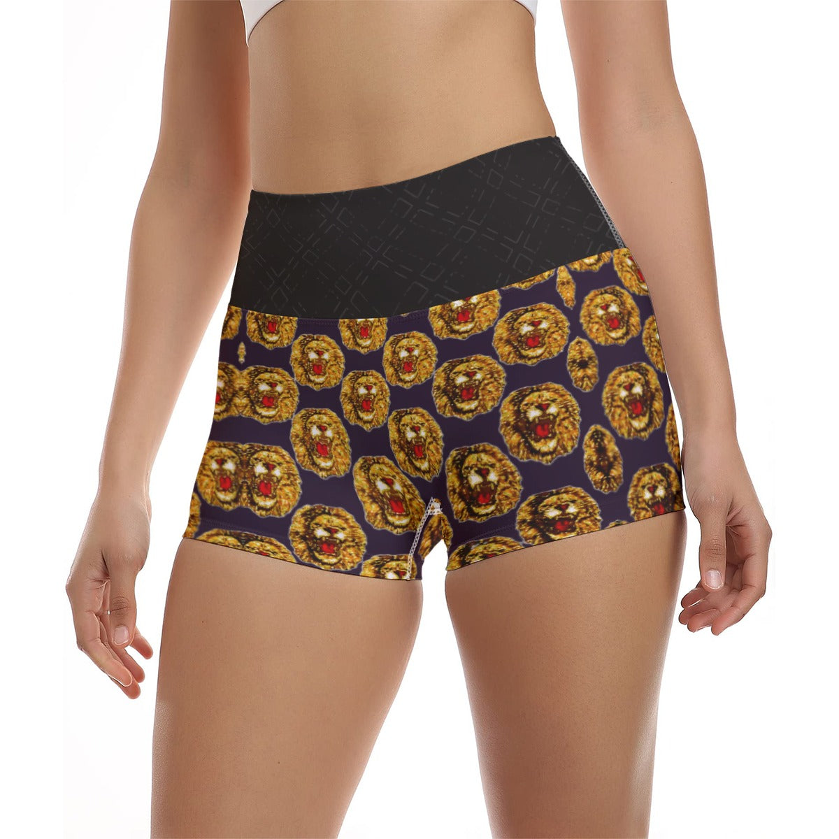 Kokorepublic  Print Women's Ultra-Short Yoga Shorts