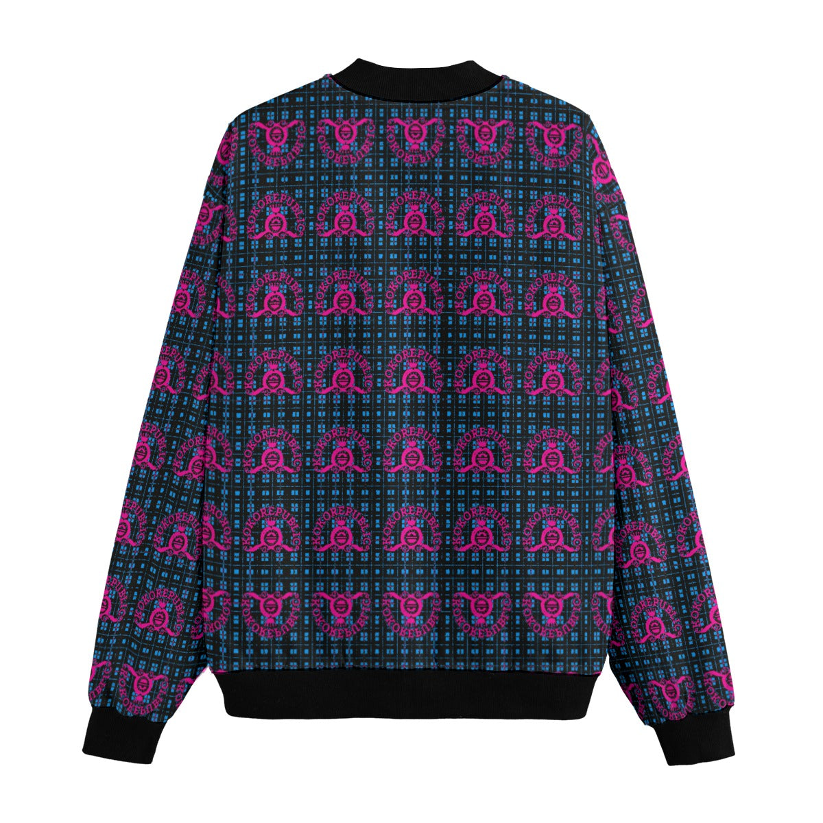 kokorepublic Print Men’s Fleece Bomber Jacket