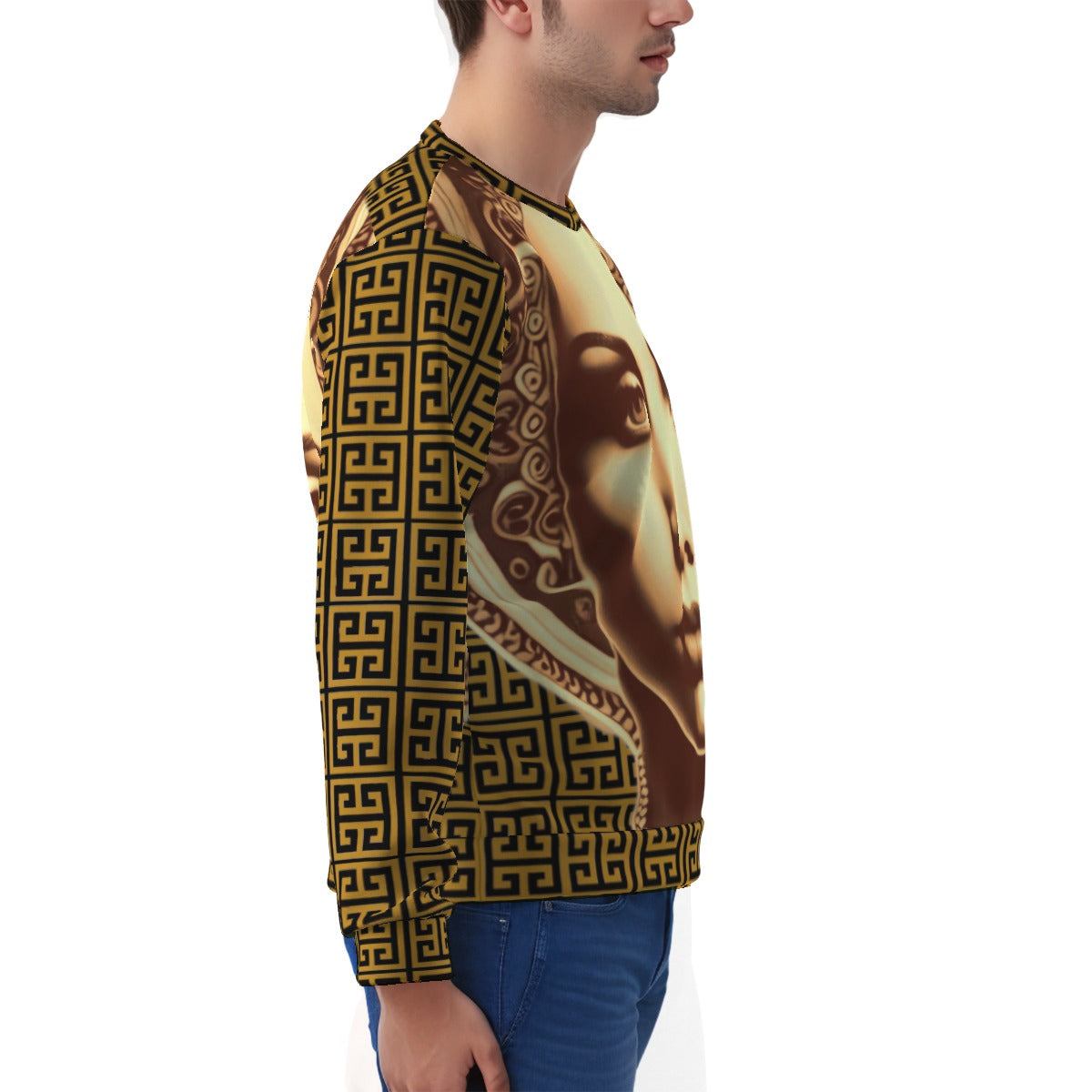 kokorepublic Print Men's Heavy Fleece Sweatshirt