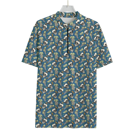 kokorepublic Print Men's Billiard Cloth With Black Zipper