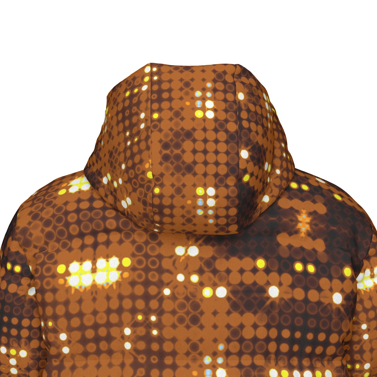 Print Unisex Long Down Jacket